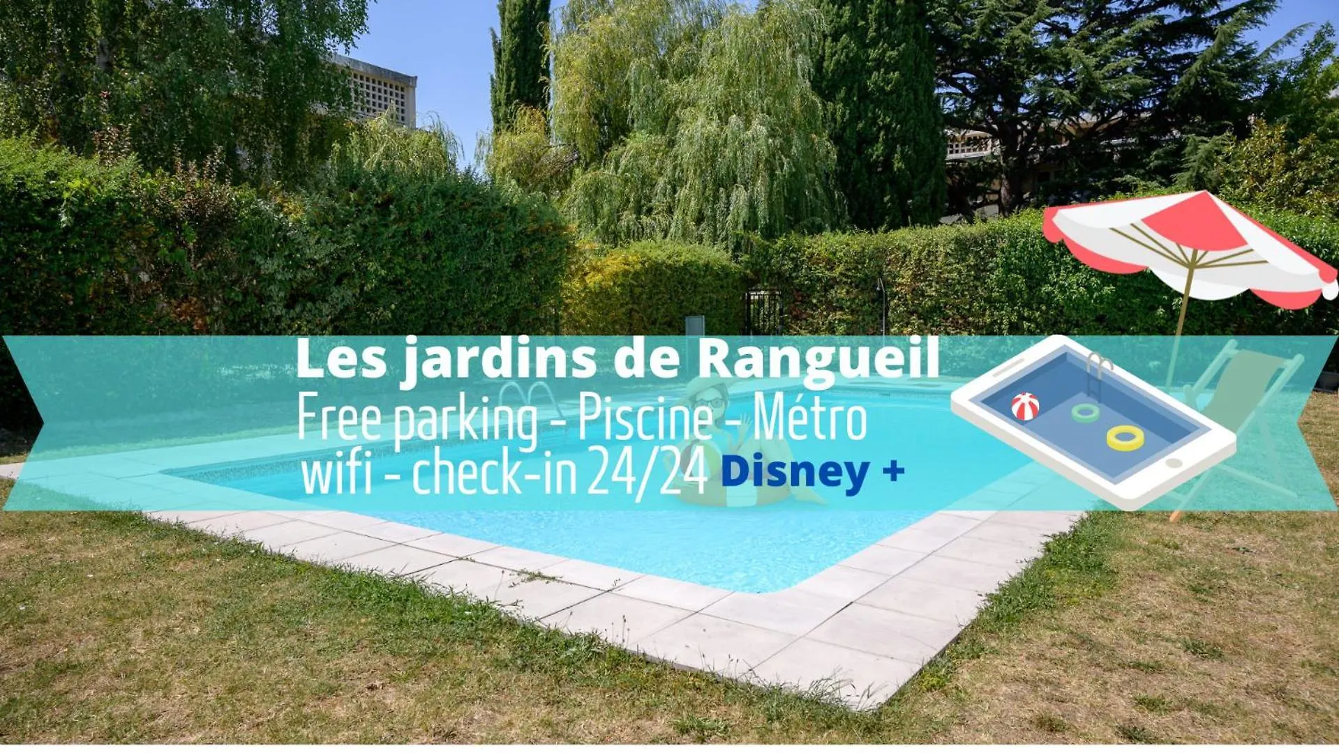 Apartamento Les Jardins De Rangueil, Parking, Metro, Piscine Toulouse